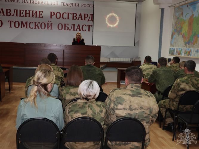 В подразделениях Управления Росгвардии по Томской области прошли торжественные собрания, приуроченные к 250-летию со дня рождения Евграфа Комаровского