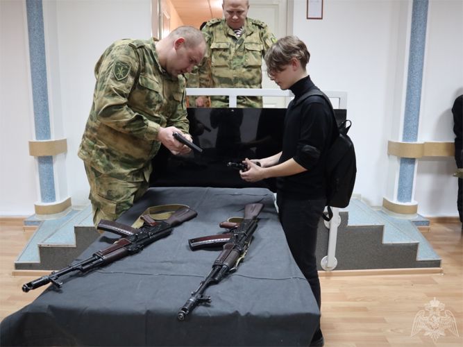 Накануне 250-летия со дня рождения Евграфа Комаровского в Управлении Росгвардии по Томской области прошел День открытых дверей