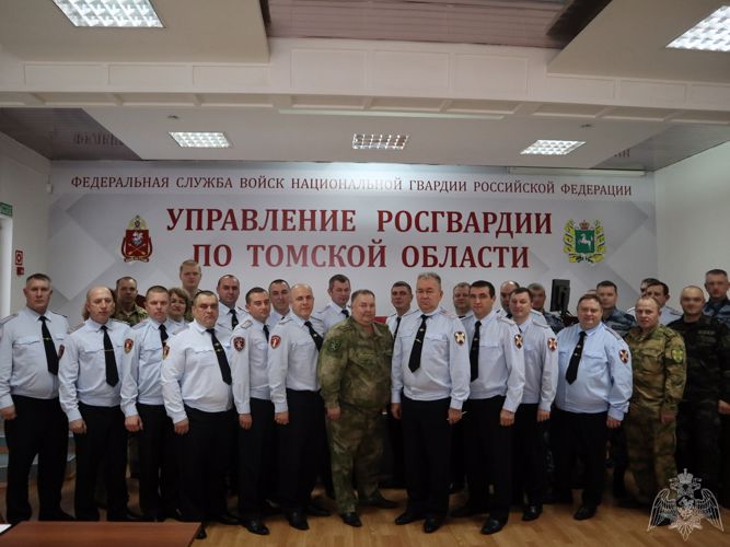 Томская Росгвардия подвела итоги служебно-боевой деятельности за 2019 год
