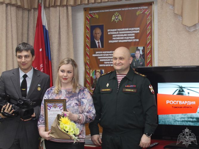 В северском соединении прошло чествование лучших представителей северских СМИ