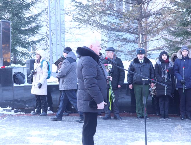 В Томске прошел митинг, посвященный 31-ой годовщине вывода советских войск из Афганистана