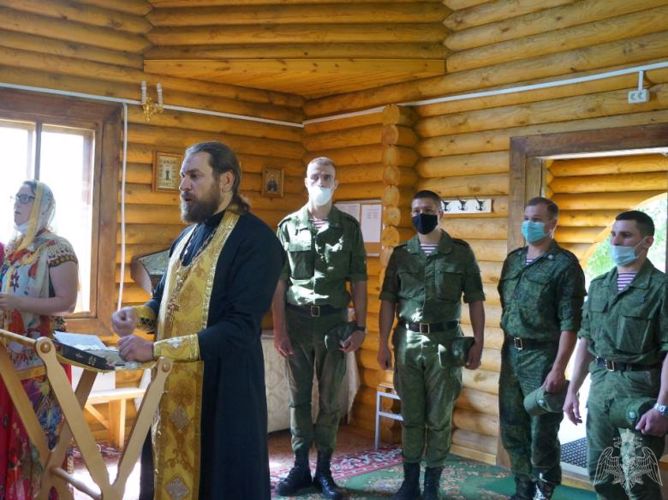 Томская Росгвардия присоединилась к празднованию Крещения Руси
