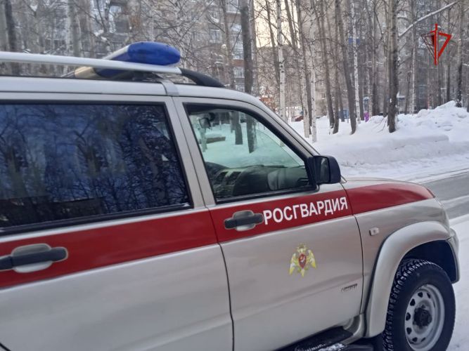 Сотрудники Росгвардии задержали подозреваемую в нанесении ножевого ранения мужчине