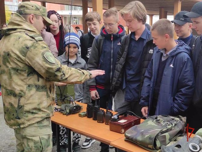 Росгвардия приняла участие в открытии учебно-методического центра «Авангард» в Северске (видео)