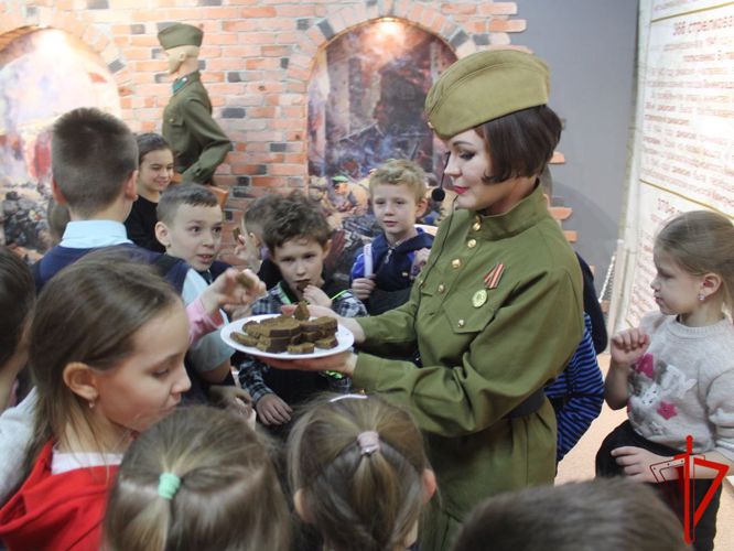 Росгвардия провела патриотическую акцию в Томской области 