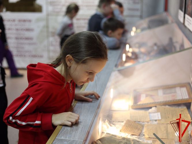 Росгвардия провела патриотическую акцию в Томской области 