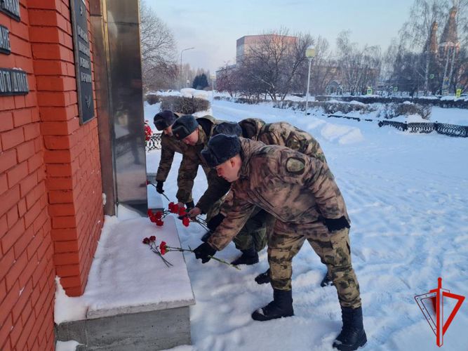 День памяти воинов-интернационалистов прошел в Северском соединении Росгвардии