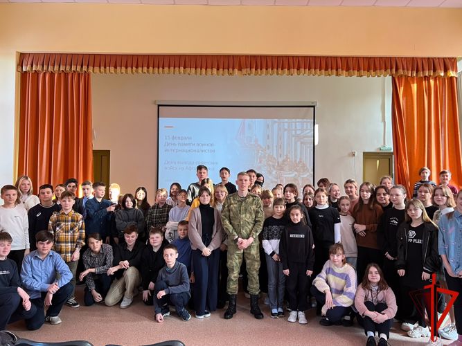День памяти воинов-интернационалистов прошел в Северском соединении Росгвардии