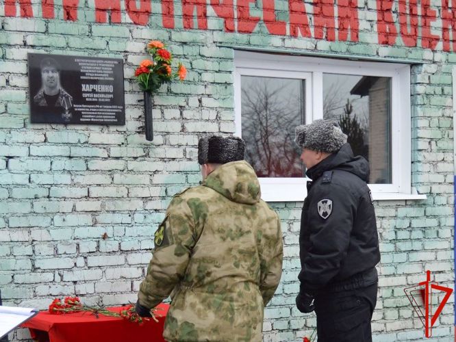 Томский ОМОН «Ратник» почтил память погибшего боевого товарища в ходе СВО