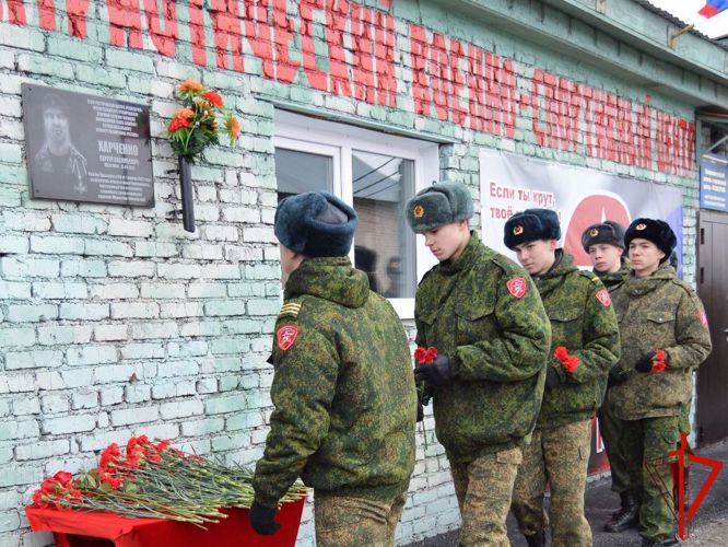 Томский ОМОН «Ратник» почтил память погибшего боевого товарища в ходе СВО
