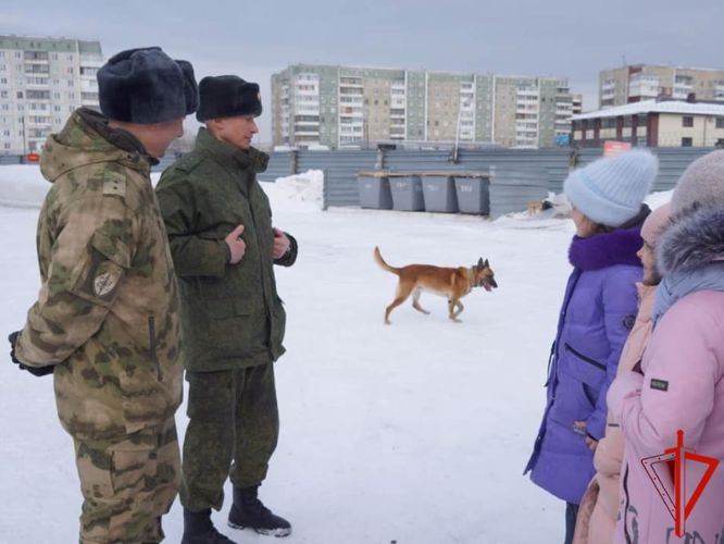 День открытых дверей прошел в воинской части Северского соединения Росгвардии 