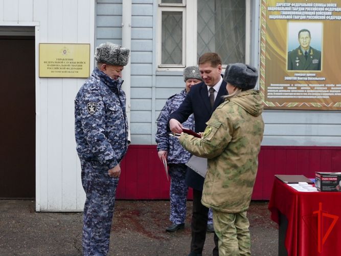 В Томской области прошли мероприятия, посвящённые Дню Росгвардии
