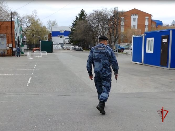 Инженерно-техническая группа ОМОН «Ратник» Росгвардии отмечает годовщину образования