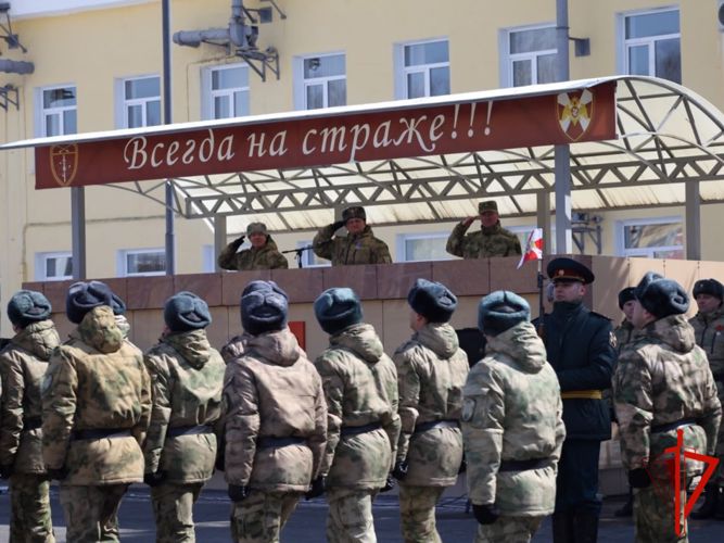 Представление нового командира Северского соединения Росгвардии