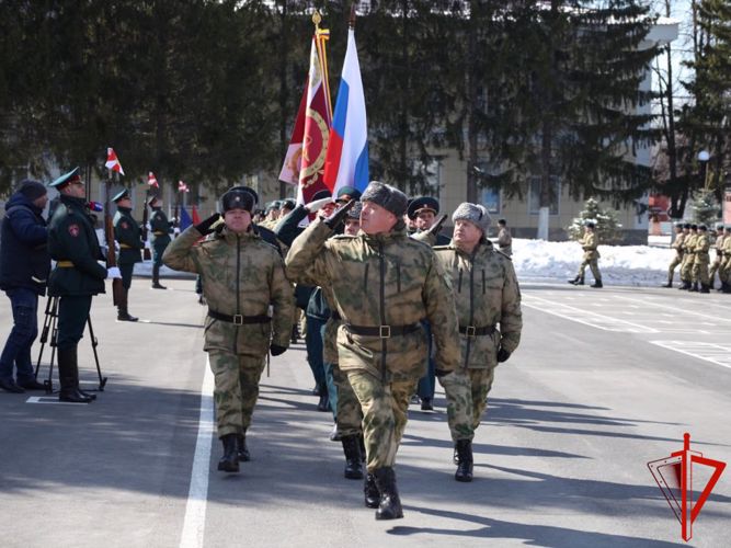Представление нового командира Северского соединения Росгвардии 