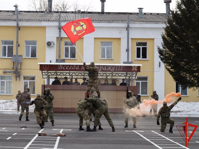День призывника состоялся в Северском соединении Росгвардии (видео)