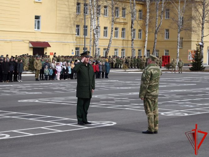 День призывника состоялся в Северском соединении Росгвардии (видео)