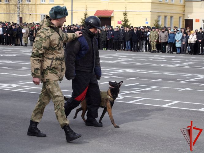 День призывника состоялся в Северском соединении Росгвардии (видео)