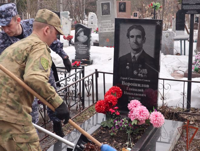 К ведомственной акции «На страже памяти» присоединились росгвардейцы из Томской области