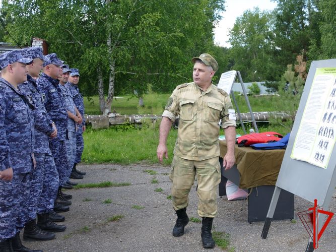 Летний период подготовки начался в подразделениях томской Росгвардии 