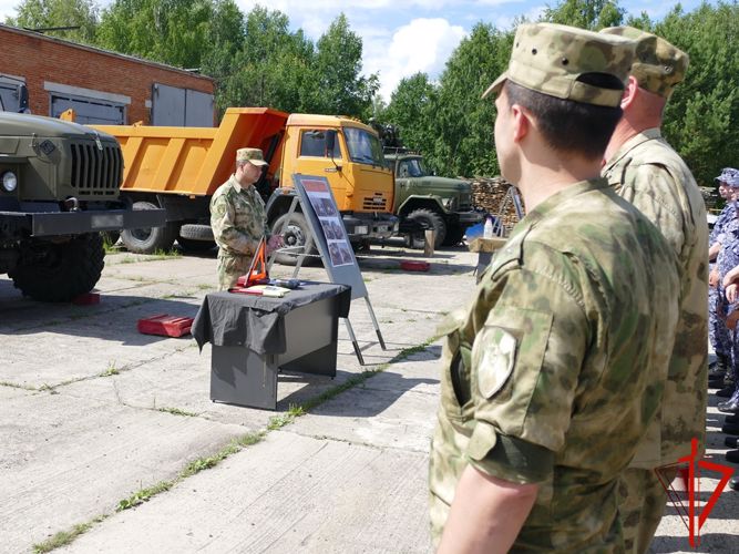 Летний период подготовки начался в подразделениях томской Росгвардии 