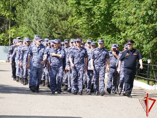 Летний период подготовки начался в подразделениях томской Росгвардии 