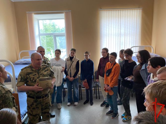 В Томской области продолжаются мероприятия акции «Каникулы с Росгвардией»