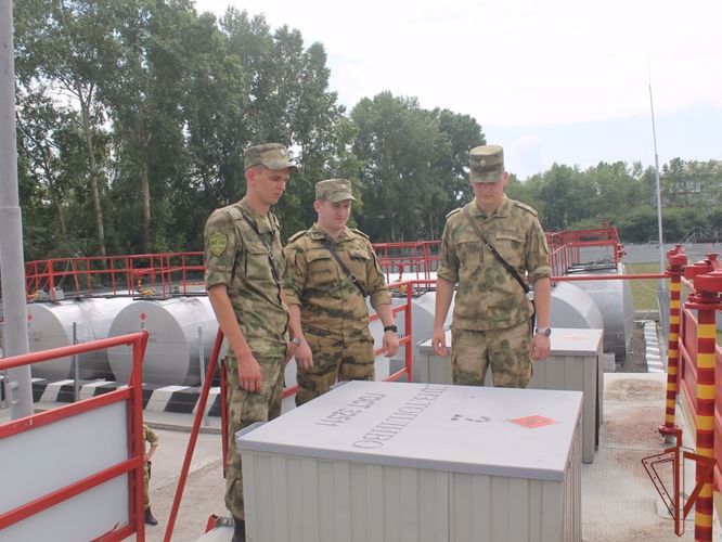 В Томской области прошел сбор начальников служб горючего и смазочных материалов Сибирского округа Росгвардии