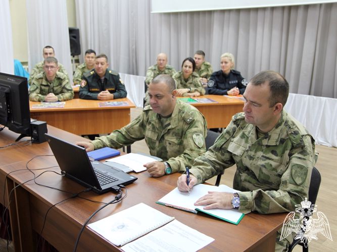 Первый этап смотра-конкурса психологов Росгвардии завершился в Томской области