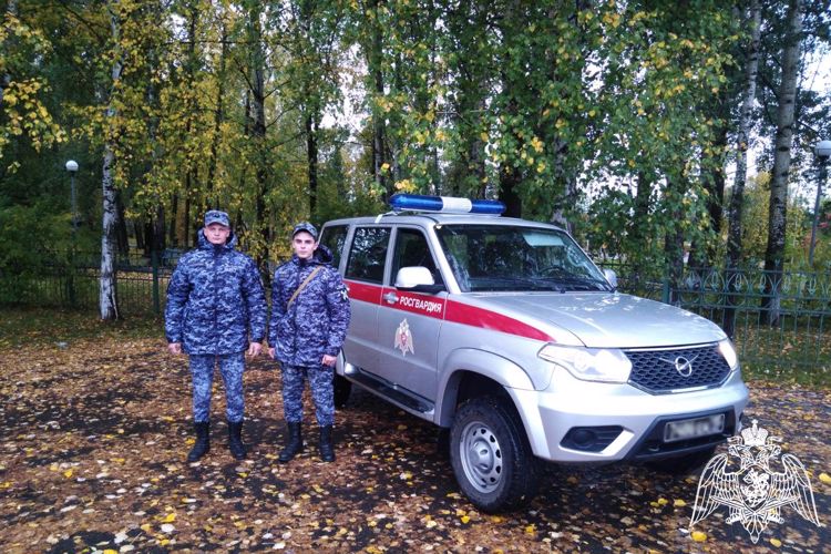 Росгвардейцы оперативно разыскали потерявшегося ребенка в Томской области