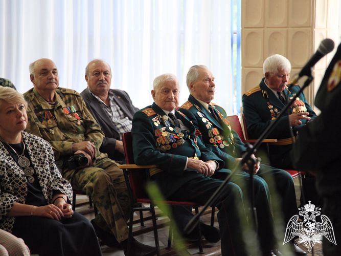 В патриотических мероприятиях принимает участие Росгвардия в Томской области