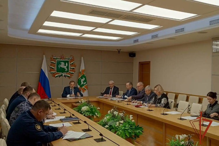 Росгвардия в Томске приняла участие в заседании межведомственной комиссии по профилактике правонарушений