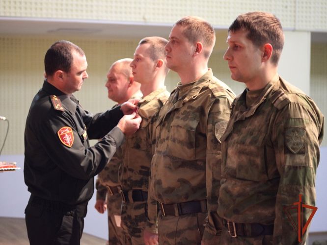 Воинская часть Северского соединения Росгвардии отметила 34 года со дня образования