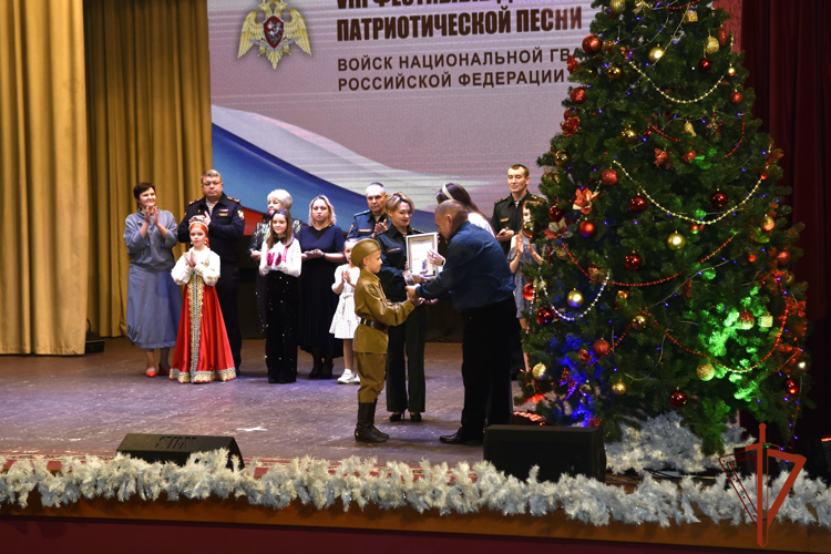 Сын военнослужащего Северского соединения Росгвардии стал призером ведомственного фестиваля детской патриотической песни 