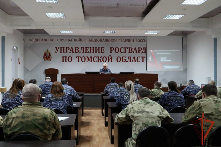 Новый период подготовки военнослужащих и сотрудников Росгвардии начался в Томской области