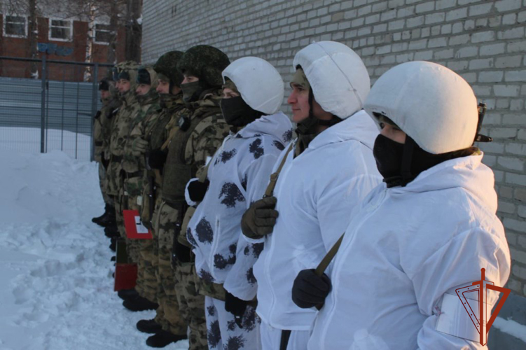 Новый период подготовки военнослужащих и сотрудников Росгвардии начался в Томской области