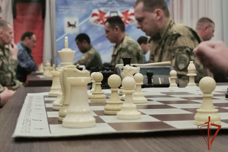 Определились сильнейшие шахматисты Сибирского округа Росгвардии (видео)