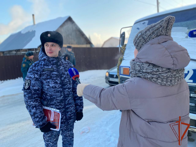 Росгвардия и МЧС провели профилактический рейд «За безопасность вместе» в Томске 