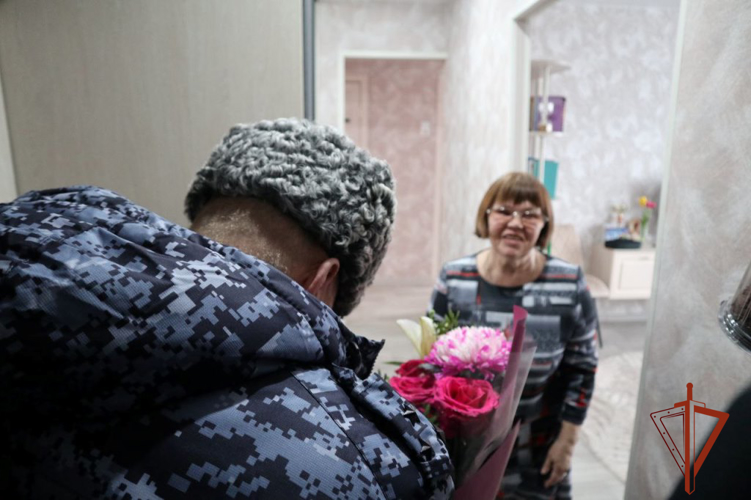 Представители Росгвардии навестили  маму погибшего сотрудника ОМОН «Ратник»