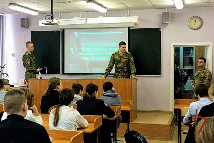 Завершилась стажировка курсантов Росгвардии в Томской области
