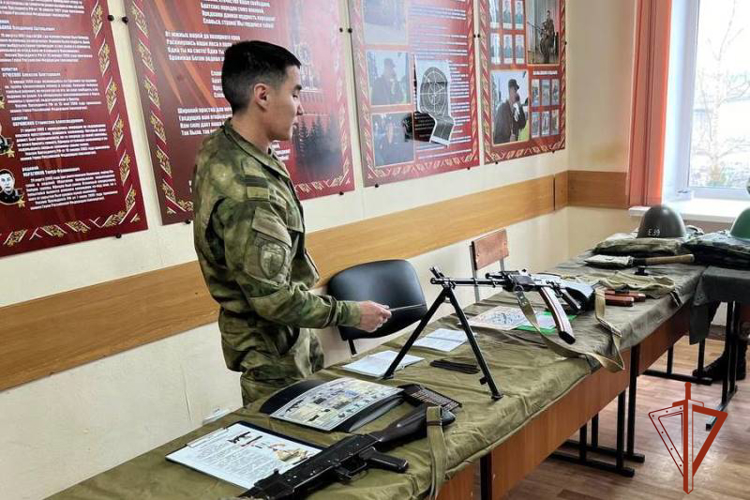 Учебные сборы по основам военной службы со студентами колледжа прошли в Северском соединении Росгвардии