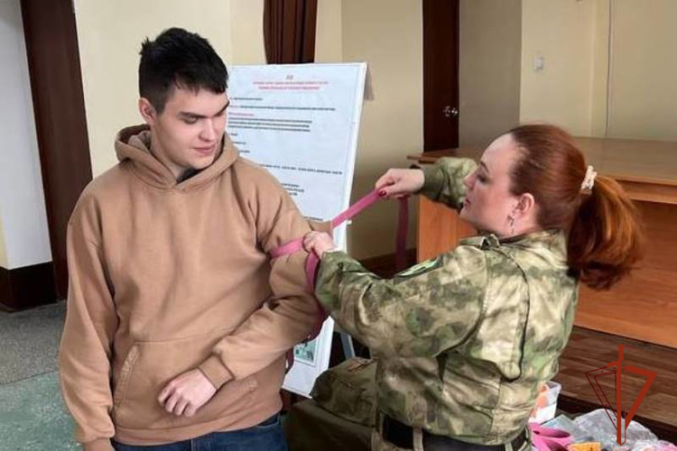 Учебные сборы по основам военной службы со студентами колледжа прошли в Северском соединении Росгвардии