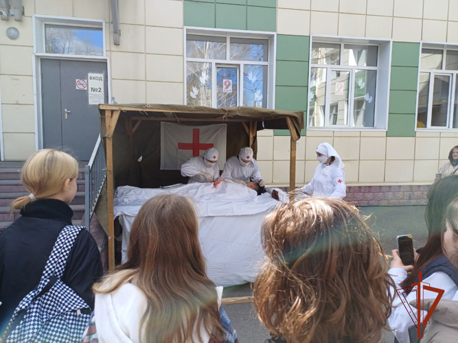 Росгвардейцы в Томске стали участниками проекта «Медсанбат»