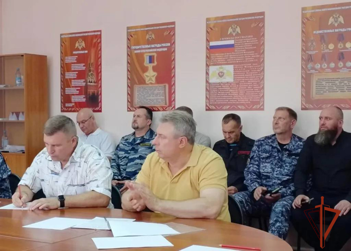 В ЦЛРР Росгвардии в Томской области состоялось заседание комиссии Координационного совета по вопросам частной охранной деятельности