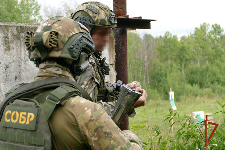 Полевой выход сотрудников СОБР «Корд» Росгвардии завершился в Томской области