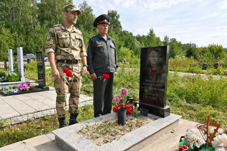 Всероссийская акция Росгвардии «На страже памяти» прошла в Томской области (видео)