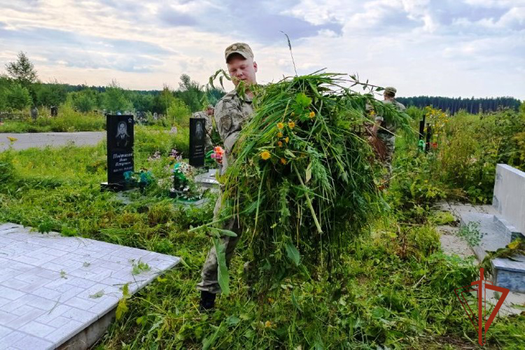 Всероссийская акция Росгвардии «На страже памяти» прошла в Томской области (видео)