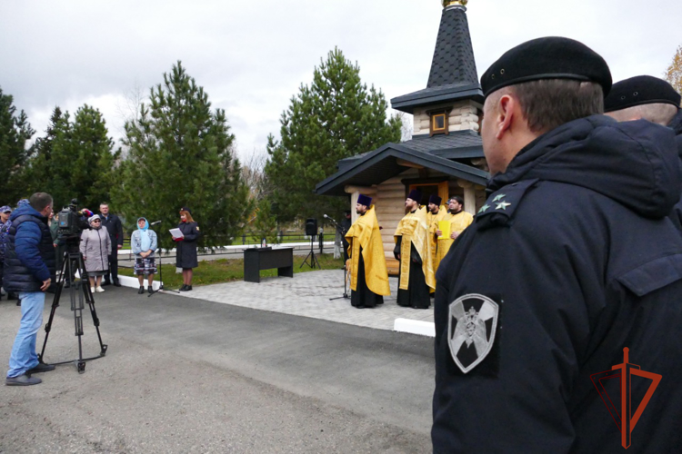 В Томске освятили православную часовню в честь князя Димитрия Донского в ОМОН «Ратник» Росгвардии 