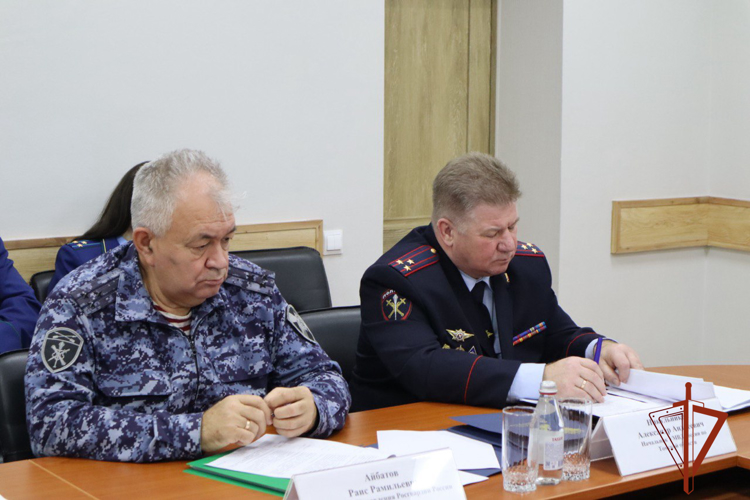 Начальник Управления Росгвардии по Томской области принял участие в координационном совещании по вопросам противодействия преступлениям экономической направленности