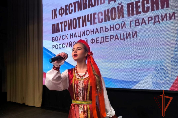 Дочь военнослужащего Росгвардии из Томской области стала призером ведомственного Фестиваля детской патриотической песни 